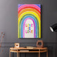Love Loudly Collection B - Canvas Art Print