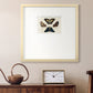 Crackled Butterflies IV Premium Framed Print Double Matboard