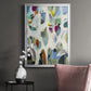 Interaction - Modern Framed Canvas Print