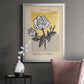 Floral Diary II - Modern Framed Canvas Print