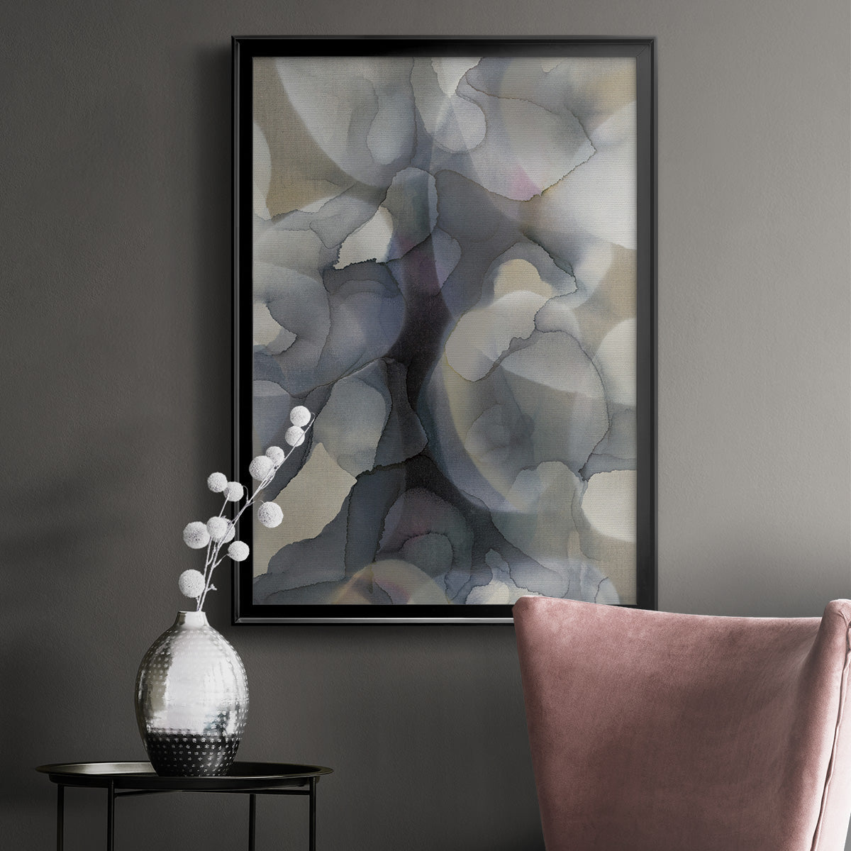 Heavy Weather - Modern Framed Canvas Print