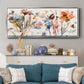 Pop Garden - Floater Framed Canvas Print