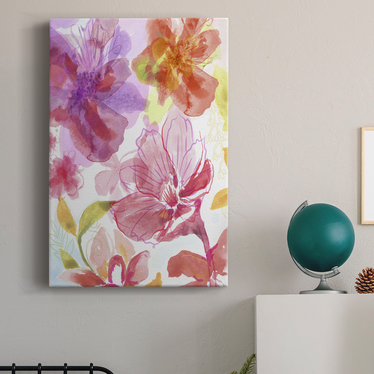 Blossoms in the Sun III Premium Gallery Wrapped Canvas - Ready to Hang