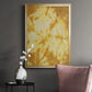 Turmeric Sunrise II - Modern Framed Canvas Print