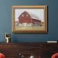 Rustic Red Barn II Premium Framed Canvas- Ready to Hang