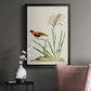 Bird in Habitat III - Modern Framed Canvas Print