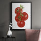 Watercolor Veggie IV - Modern Framed Canvas Print