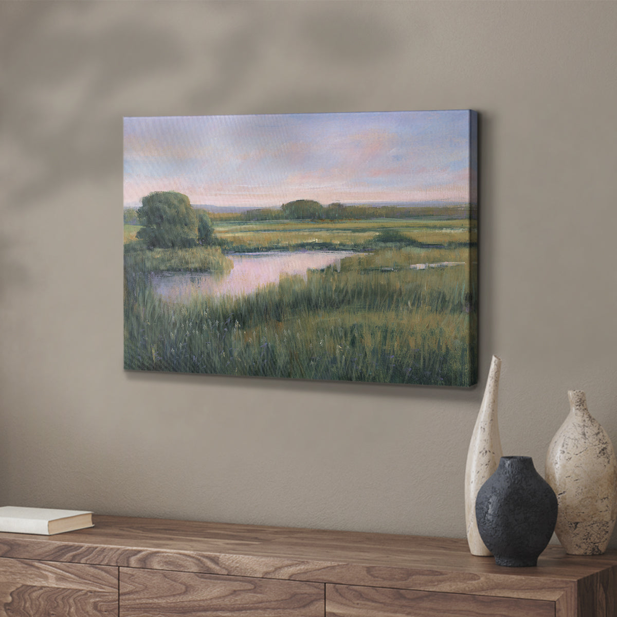 Spring Marsh I - Canvas Art Print