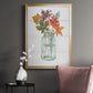 Harvest Home Leaves I - Modern Framed Canvas Print