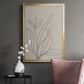 Neutral Lines I - Modern Framed Canvas Print