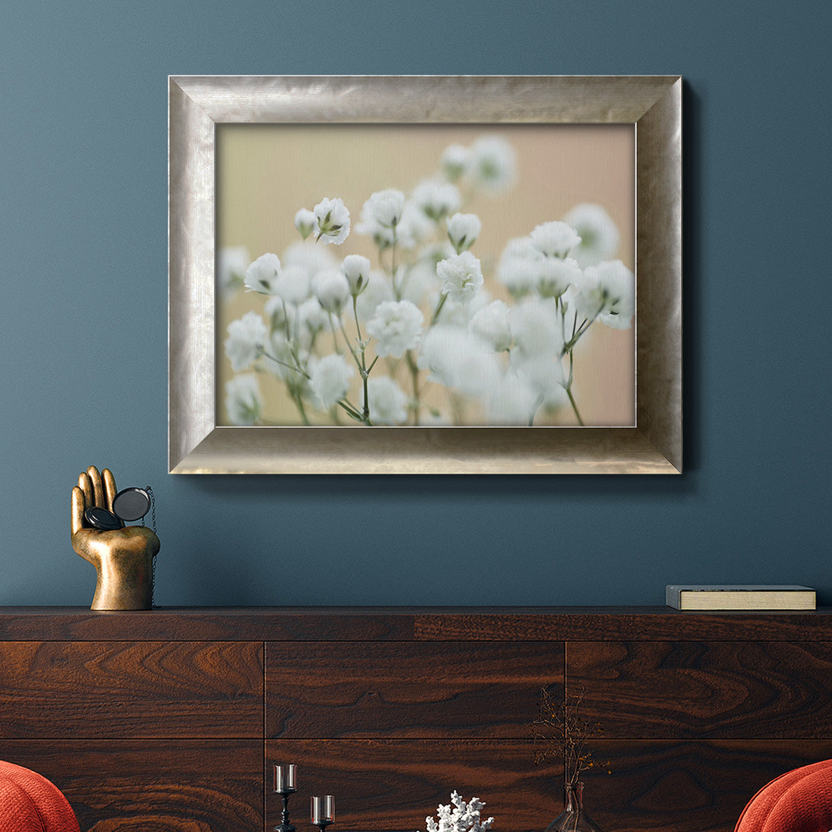 Baby's Breath Study II Premium Framed Canvas- Ready to Hang