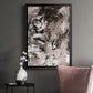 Blush Blackboard II - Modern Framed Canvas Print