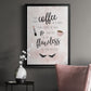 May Your Coffee Be Strong - Modern Framed Canvas Print