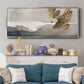 Watercolor with Gold II - Floater Framed Canvas Print