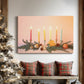 Twilight of Tinsel-Gold Snow - Canvas Art Print