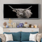 It's a Mooood I - Floater Framed Canvas Print