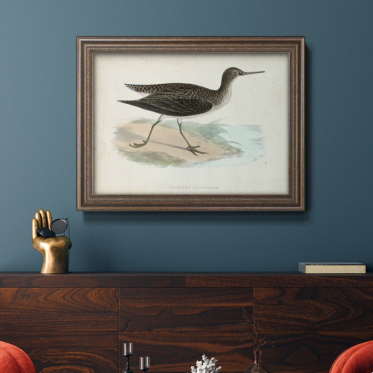 Morris Sandpipers VII Premium Framed Canvas- Ready to Hang