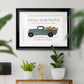 Fresh Sunflowers Truck - Modern Framed Art Print