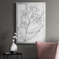 Botanical Sketch I - Modern Framed Canvas Print