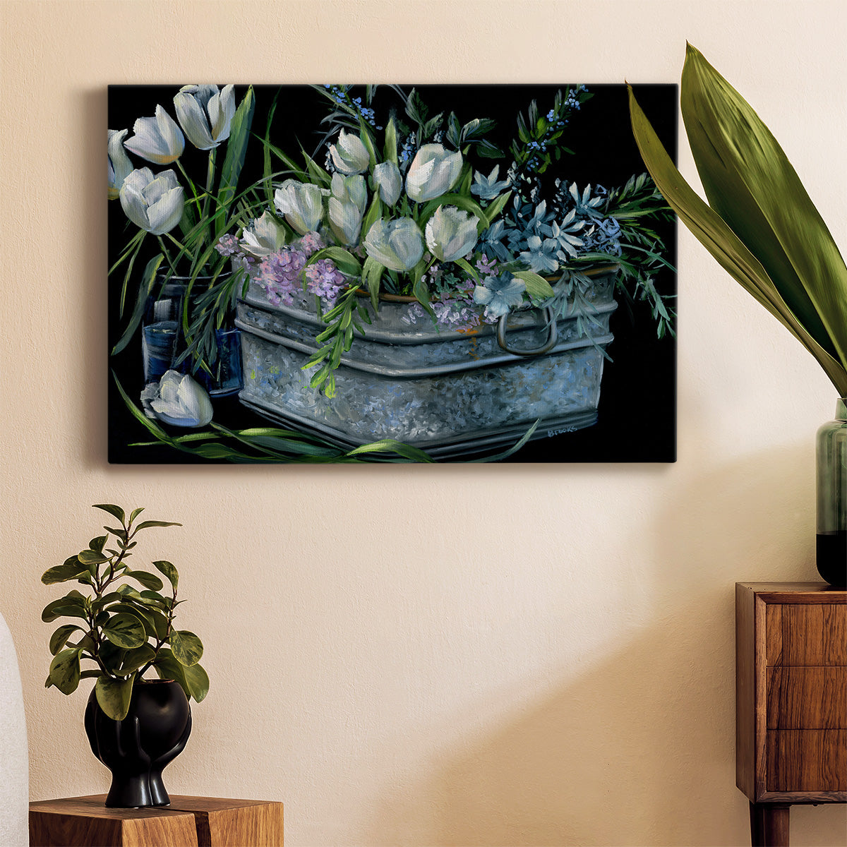 Wild Tulips Premium Gallery Wrapped Canvas - Ready to Hang