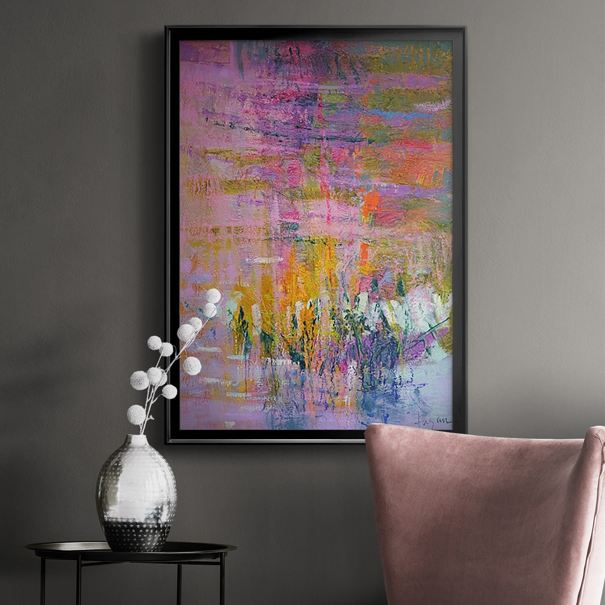 Twilight Resting - Modern Framed Canvas Print