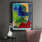 Brights Strokes II - Modern Framed Canvas Print