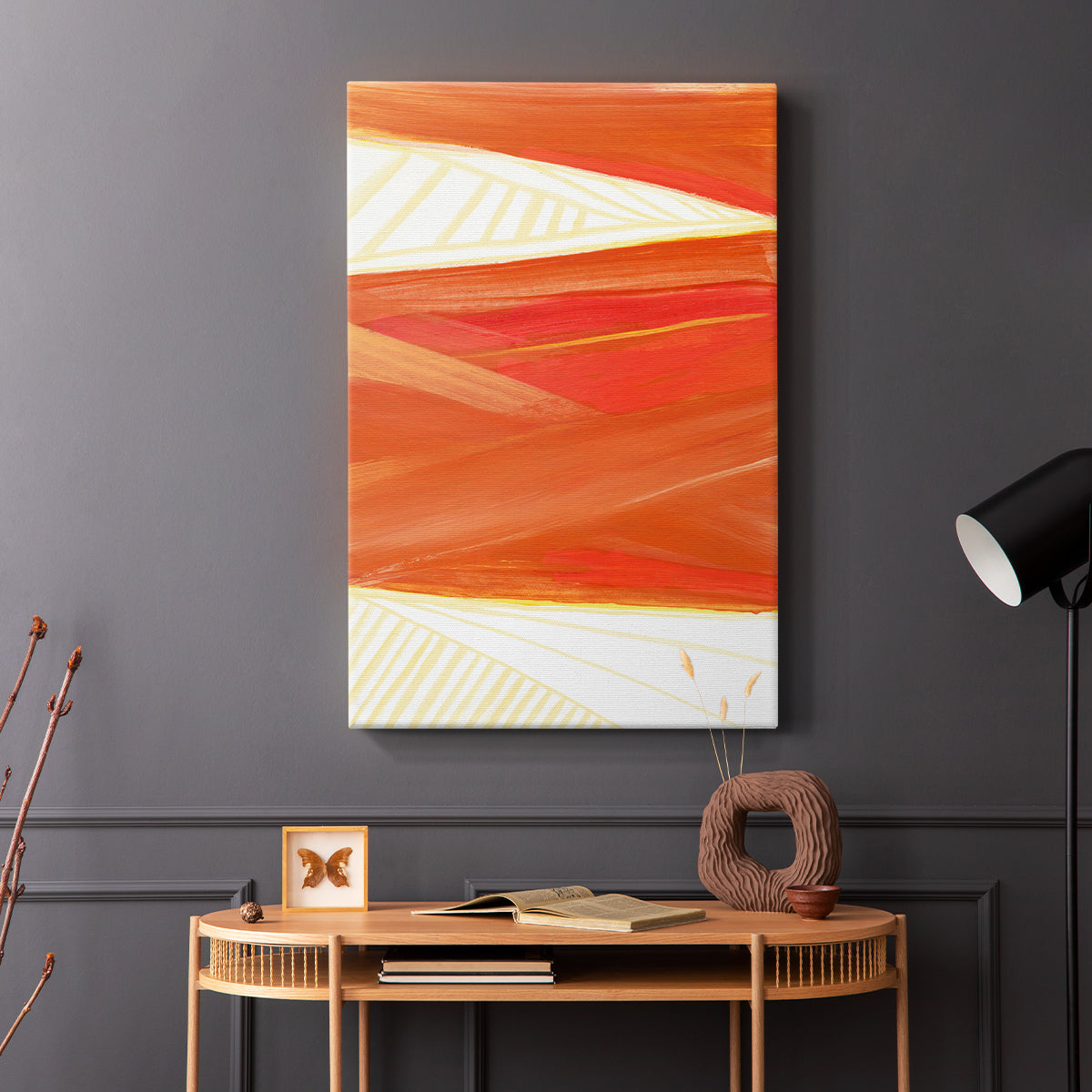 Warm Rays I - Canvas Art Print