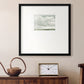 Gray Stone Sky III Premium Framed Print Double Matboard