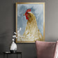Chicken Portrait I - Modern Framed Canvas Print