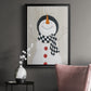 Festive Snowman II - Modern Framed Canvas Print