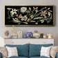 Pressed Flowers II - Floater Framed Canvas Print