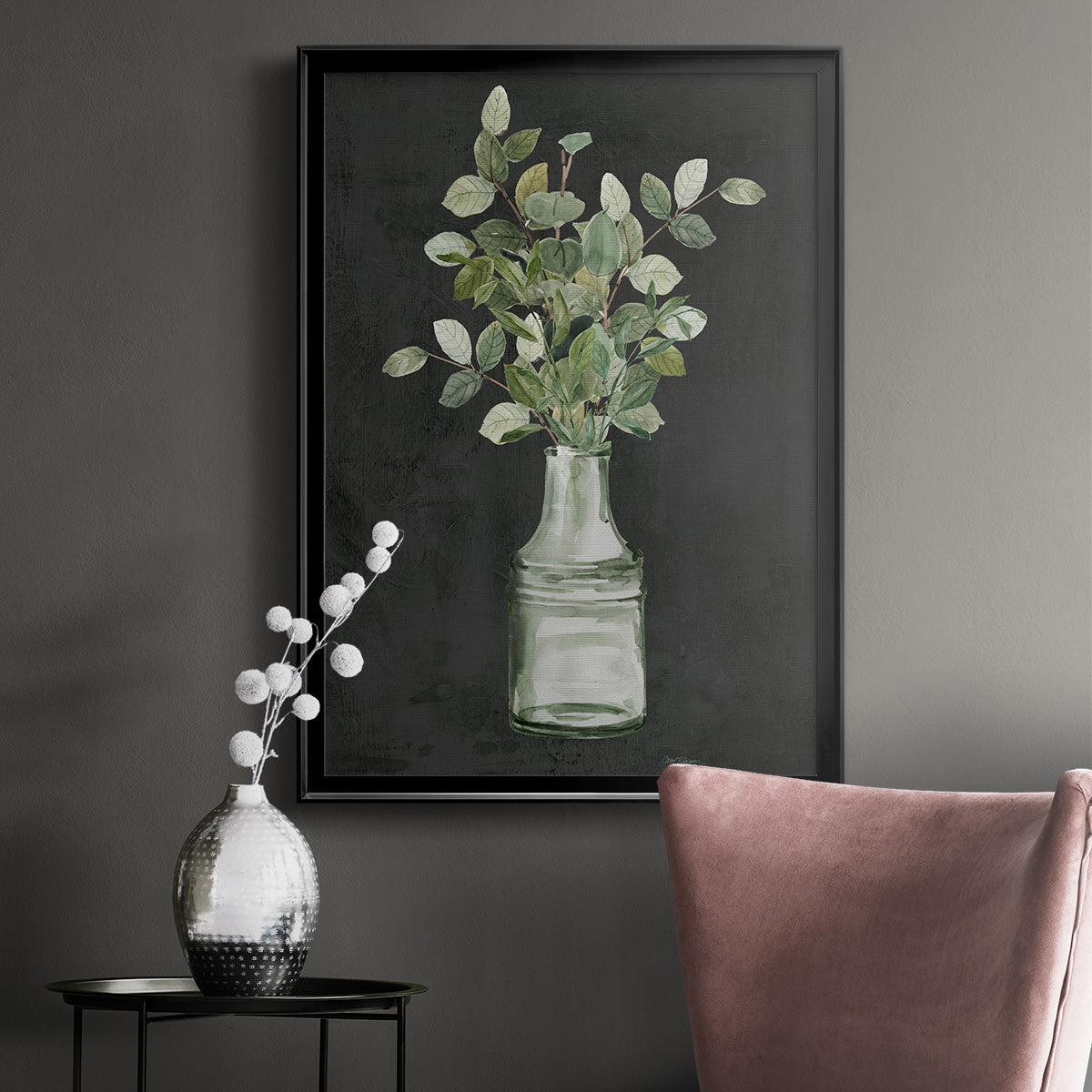 Artisanal Bouquet I - Modern Framed Canvas Print