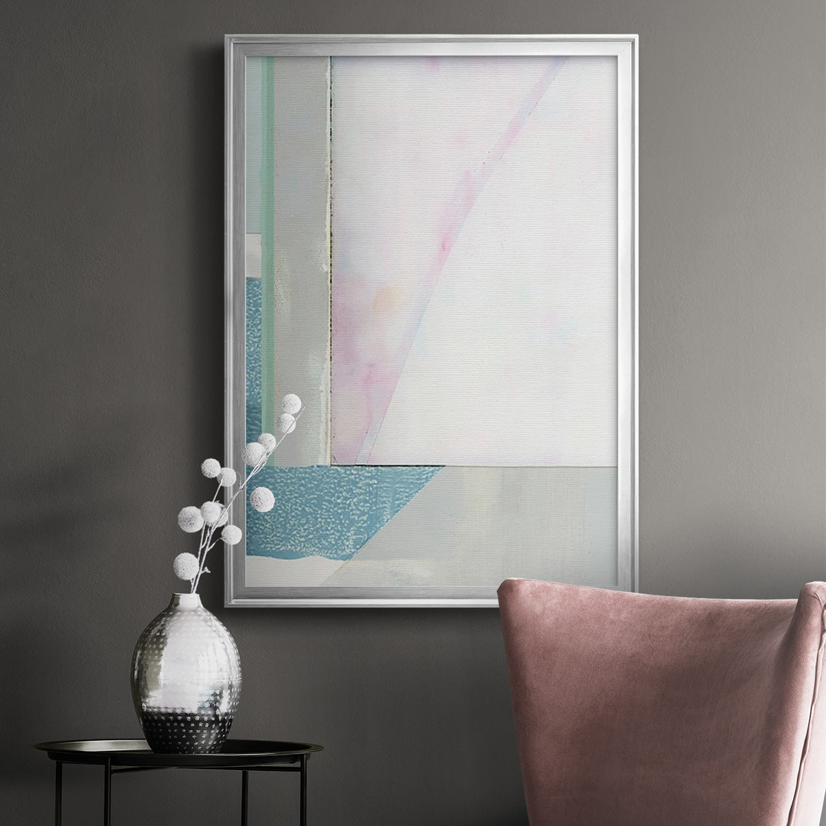 Couturier III - Modern Framed Canvas Print