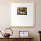 Golden Canoe Premium Framed Print Double Matboard