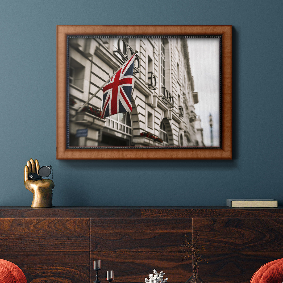 London Scene II Premium Framed Canvas- Ready to Hang