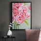 This Year's Peonies II - Modern Framed Canvas Print