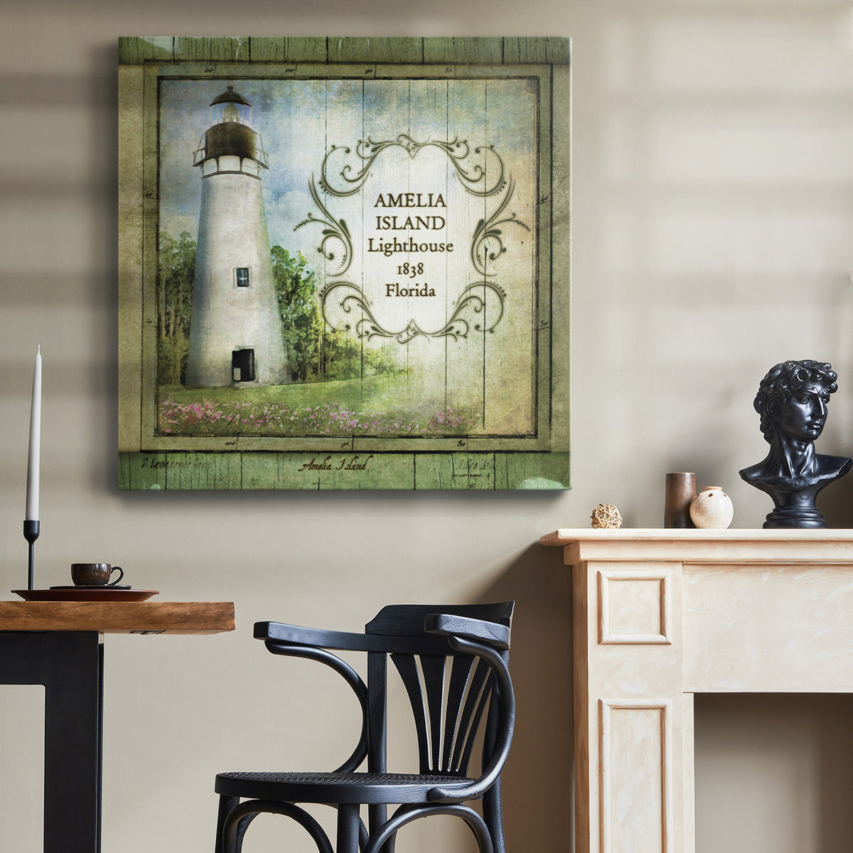 Florida Lighthouse I-Premium Gallery Wrapped Canvas - Ready to Hang