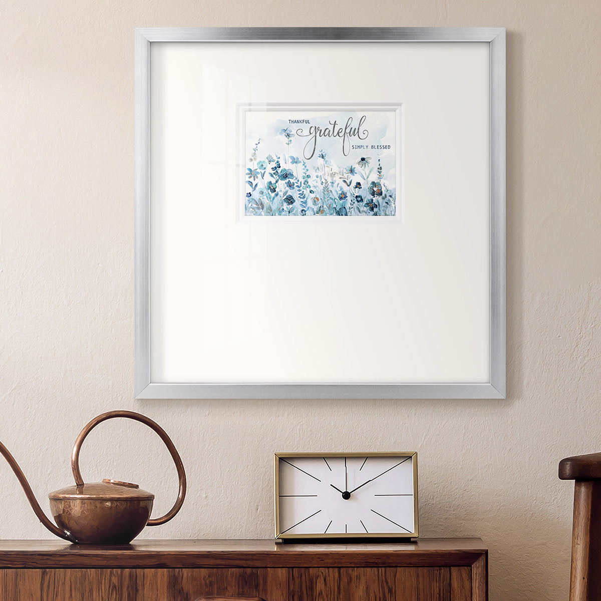 Glittering Meadow Premium Framed Print Double Matboard