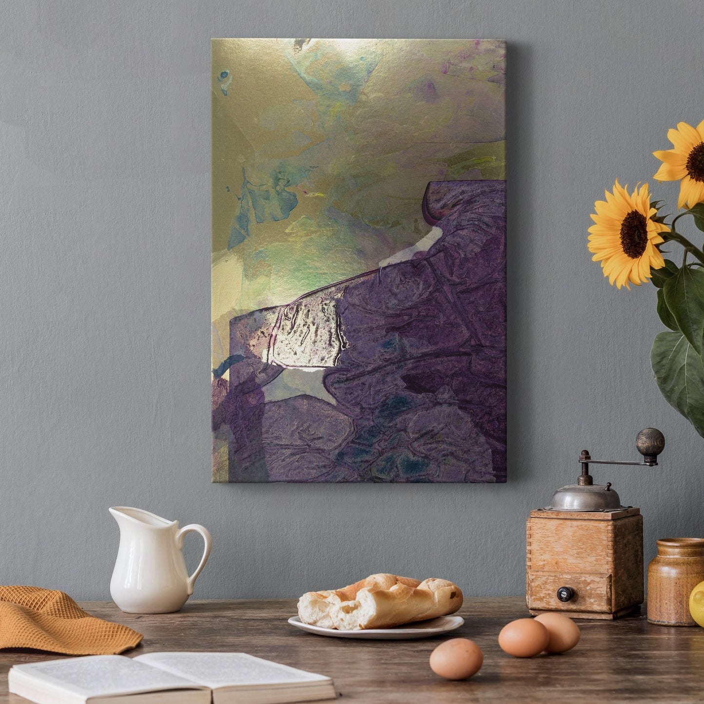 Monet's Landscape IV Premium Gallery Wrapped Canvas - Ready to Hang