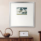 Vast Neutral Sky III Premium Framed Print Double Matboard