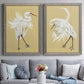 Heron Plumage V - Premium Framed Canvas 2 Piece Set - Ready to Hang