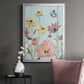 Wildflower Flutter II - Modern Framed Canvas Print