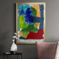 Brights Strokes II - Modern Framed Canvas Print