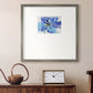 Fleur Bleue I Premium Framed Print Double Matboard