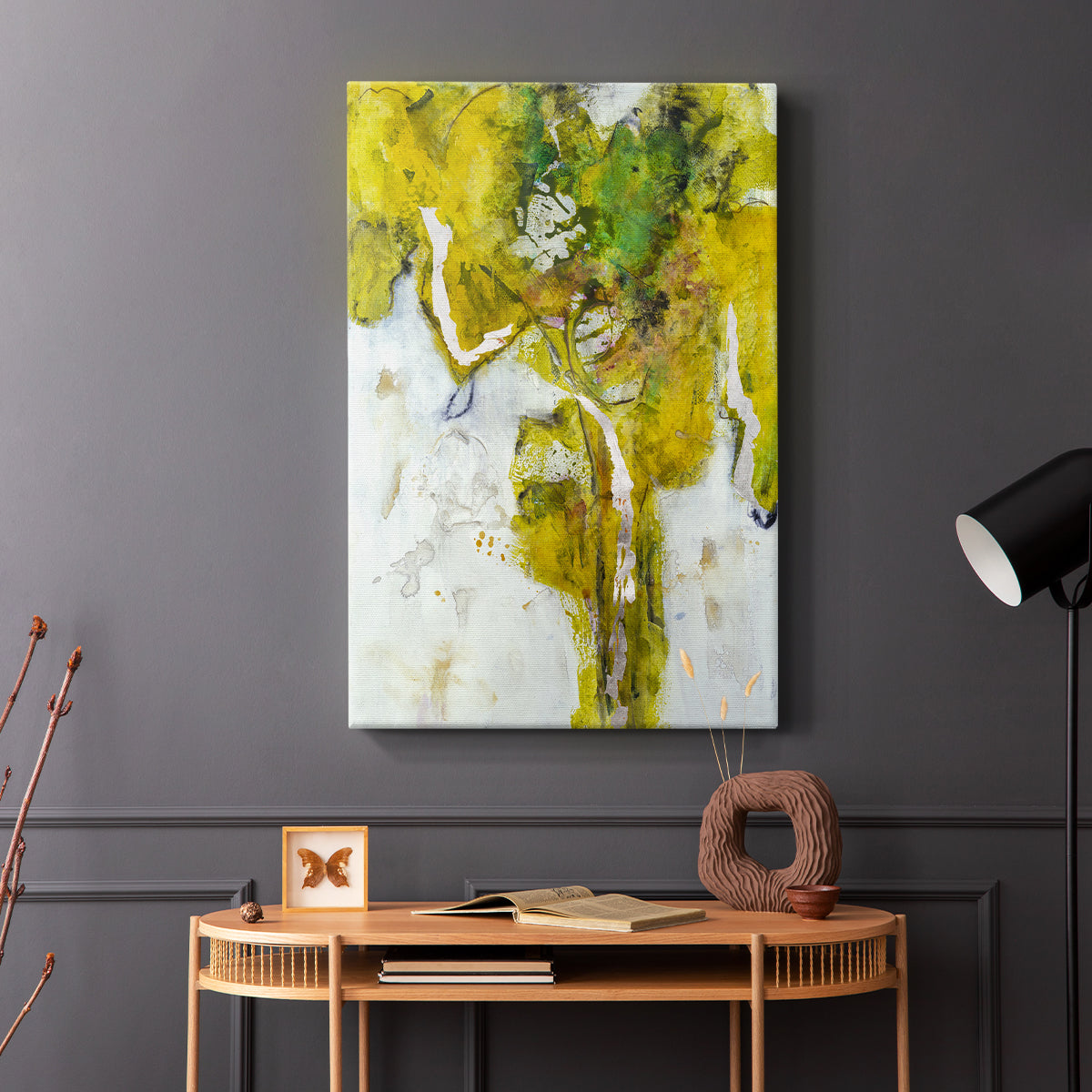Golden Foliage I - Canvas Art Print