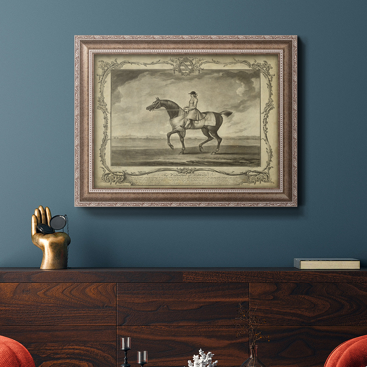 Distinguished Horses II Premium Framed Canvas- Ready to Hang