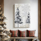 Silver Pines Square - Canvas Art Print