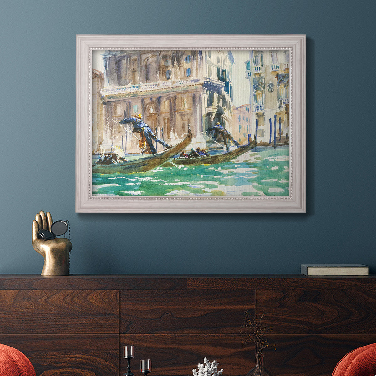 View of Venice, 1906 - Ornate Framed Canvas Print