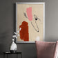 Terra Rosa Abstract I - Modern Framed Canvas Print