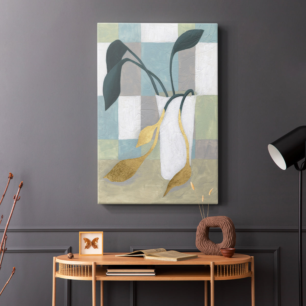 Plant Vased I - Canvas Art Print